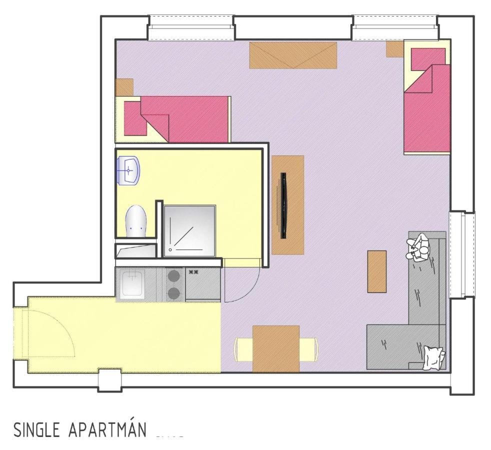 Rezort Gothal Apartmany A Penziony โดโนวาลี ห้อง รูปภาพ