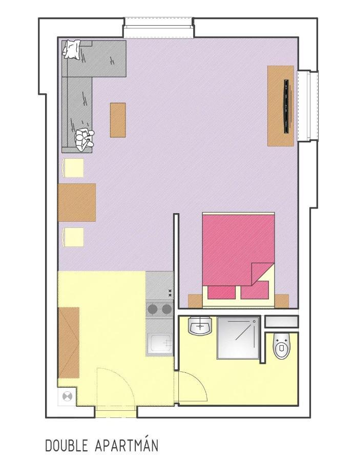 Rezort Gothal Apartmany A Penziony โดโนวาลี ห้อง รูปภาพ
